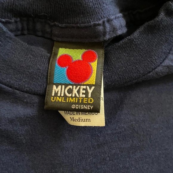 Vintage Mickey mouse Embroidered T-Shirt - Picture 4 of 4
